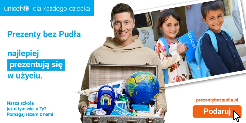 Grafika dla szkół Szkoła w pudełku UNICEF