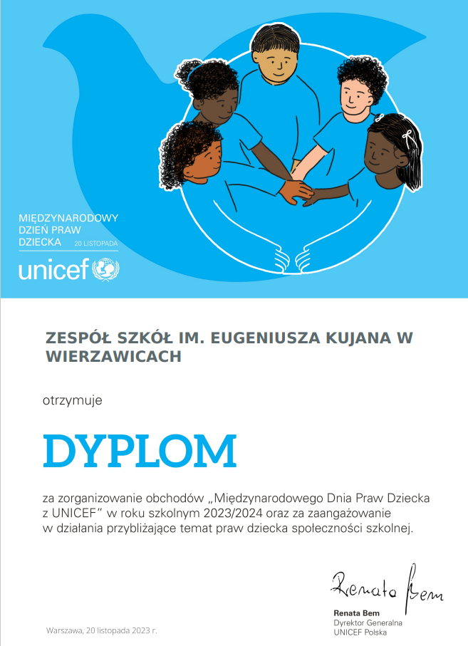 dyplom unicef23