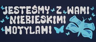 Niebieskie motyle