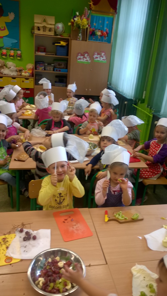 Przedszkolaki stawiają na zdrowie
